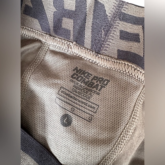 Nike pro combat men’s leggings, size L - Picture 3 of 3